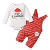 CONJUNTO OVEROL SANTA CLAUS