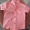 Camisa manga corta rosa
