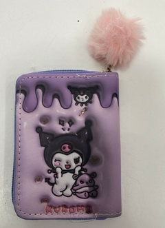 Cartera kuromi morada