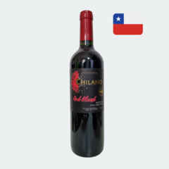 Chilano Red Blend - Vinho Fino Tinto Meio Seco - 750ml / 2021 / Chile