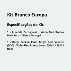 Kit Branco Europa (A Lenda Portuguesa, SanLeo) - comprar online