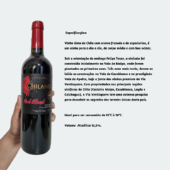 Chilano Red Blend - Vinho Fino Tinto Meio Seco - 750ml / 2021 / Chile - comprar online