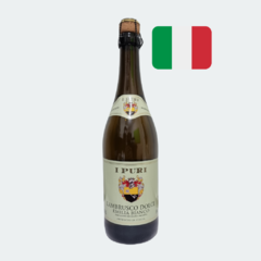 Lambrusco Dell Emilia I Puri - Vinho Branco Frisante Doce - 750ml - Itália