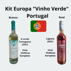 Kit Europa "Vinho Verde" Portugal (A Lenda, Lagosta)