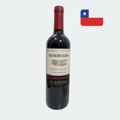 El Enigma de Casablanca Cabernet Sauvignon - Vinho Fino Tinto Meio Seco – Reservado – 750ml / 2021 / Chile