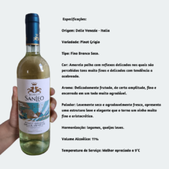 Borgo SanLeo Pinot Grigio Dele Venezie (DOC) - Vinho Fino Branco Seco - 750ml / 2020 / Itália - comprar online