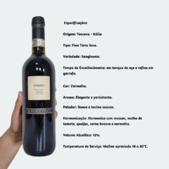 Chianti il Roccolo - Sangiovese (DOCG) - Vinho Fino Tinto Seco - 750ml / 2019 / Itália - comprar online