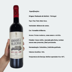 Vinhas de Algeruz - José Maria da Fonseca - Vinho Fino Tinto Meio Seco - 750ml / 2019 / Azeitão-Portugal - comprar online