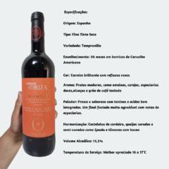 Condado de Oriza Roble - Tempranillo - Fino Tinto Seco - 750ml / 2017 / Espanha - comprar online