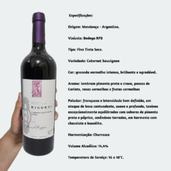 Ricordi Cabernet Sauvignon Roble - Vinho Fino Tinto Seco - 750ml - 2021 / Mendoza-Argentina - comprar online