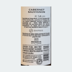 Reserva de Los Andes Cabernet Sauvignon - Vinho Fino Tinto Seco - 750ml / 2021 / Argentina na internet