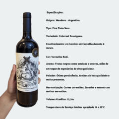 Cordeiro Con Piel de Lobo (Mosquita Muerta Adega) Cabernet Sauvignon - Vinho Fino Tinto Seco - 750ml / 2021 / Argentina - comprar online