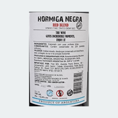 Hormiga Negra Red Blend Sweet - Vinho Fino Tinto Demi Sec – 750ml / 2022 / Mendoza-Argentina na internet