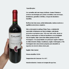 Chilano Cabernet Sauvignon - Vinho Fino Tinto Seco - 750ml / 2021 / Chile - comprar online