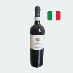 Chianti Natale Verga Sangiovese (DOCG) - Vinho Fino Tinto Seco - 750ml / 2020 / Itália