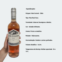 Los Coches Cabernet Sauvignon e Merlot - Vinho Fino Rosé Seco - 750ml - 2019/Chile - comprar online