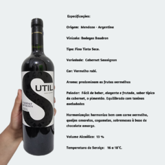 Sutil H. V. - Cabernet Sauvignon - Vinho Tinto Fino Seco - 750ml / 2021 / Mendoza-Argentina - comprar online