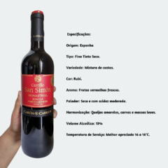 Castillo San Simón Monastrell (DOP) Jumilla - Vinho Fino Tinto Seco - 750ml / 2021 / Espanha - comprar online