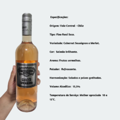 La Moneda Rosé Reserva - Cabernet Sauvignon e Merlot - Vinho Fino Rosé Seco - 750ml / 2018 / Chile - comprar online