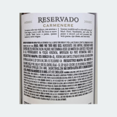 Concha y Toro Reservado Carmenere - Vinho Fino Tinto Meio Seco - 750ml / 2020 / Chile na internet