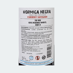 Hormiga Negra Cabernet Sauvignon - Vinho Fino Tinto Seco – 750ml / 2021 / Mendoza-Argentina na internet