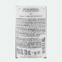 Penumbra Malbec - Vinho Fino Tinto Meio Seco - 750ml / 2021 / Mendonça-Argentina na internet