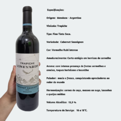 Trapiche Vineyards Cabernet Sauvignon - Vinho Fino Tinto Seco - 750ml - 2022 / Mendoza-Argentina - comprar online