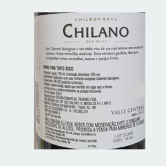 Chilano Cabernet Sauvignon - Vinho Fino Tinto Seco - 750ml / 2021 / Chile na internet