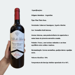 Valle de Luna WineMaker Selection - Cabernet Sauvignon, Syrah e Merlot - Vinho Fino Tinto Seco - 750ml / 2021 / Argentina - comprar online