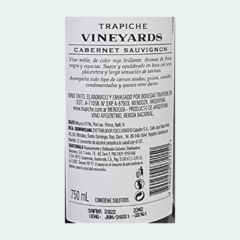 Trapiche Vineyards Cabernet Sauvignon - Vinho Fino Tinto Seco - 750ml - 2022 / Mendoza-Argentina na internet