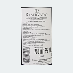 Casas Patronales Reservado Cabernet Sauvignon - Vinho Fino Tinto Seco - 750ml - 2021 / Chile na internet