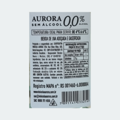 Espumante Aurora 0,0% (Zero Álcool) - Bebida de Uva Adoçada e Gaseificada - 750ml / Brasil na internet