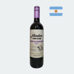 The Grill Master Fan Club Cabernet Sauvignon-Malbec - Vinho Fino Tinto Seco - 750ml /2021 / Argentino