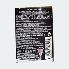 Espumante Fior Di Note Lambrusco Bianco - Frisante Branco Suave - 750ml / Itália na internet