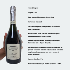 Espumante La Moneda - Moscatel Branco Doce - 750ml / Chile - comprar online