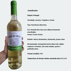 Conde De Cortes "Vinho Verde" - Vinho Fino Branco Meio Seco.- 750ml / Portugal - comprar online