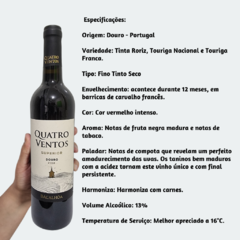 Quatro Ventos Bacalhôa - Superior 2018 - (DOC) - Vinho Fino Tinto Seco - 750ml / Douro-Portugal - comprar online