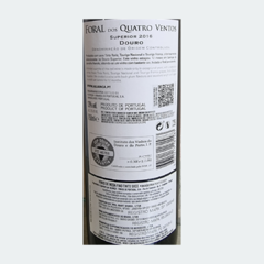 Foral Dos Quatro Ventos - Superior 2016 (DOC) - Vinho Fino Tinto Seco - 750ml / Douro-Portugal na internet