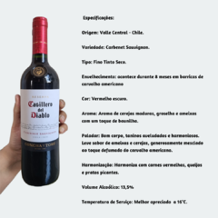 Casillero Del Diablo Cabernet Sauvignon Reserva Concha Y Toro - Vinho Fino Tinto Seco - 750ml / 2020 / Chile - comprar online