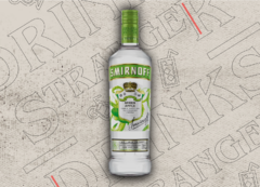 SMIRNOFF GREEN APPLE 700ML (MANZANA VERDE)