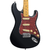 Guitarra Tagima TG-530 BK preta com escudo tortoise e escala clara na internet