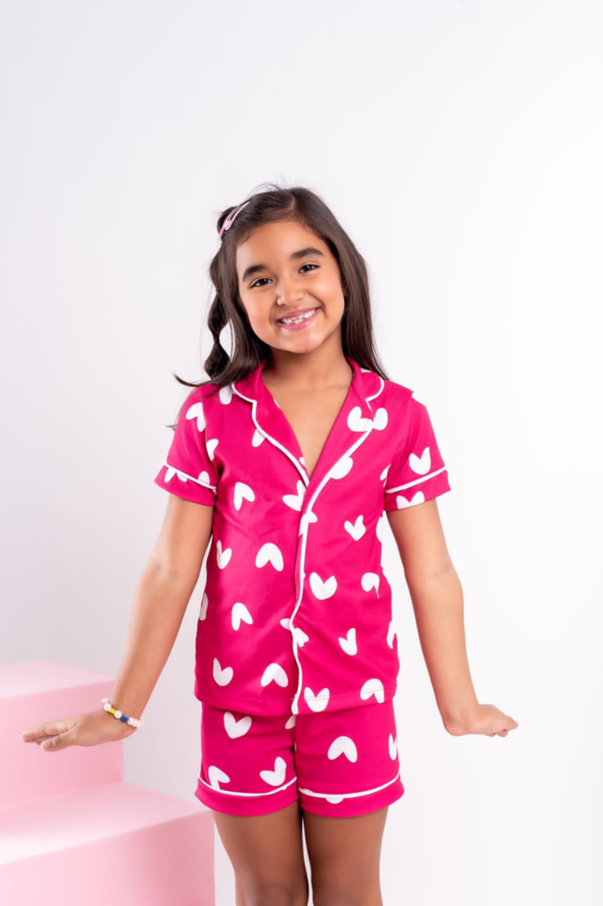 Pijama americano tipo short infantil