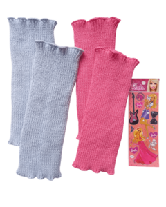 Kit 2 Pares de Polainas Princess - comprar online