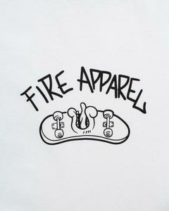 CAMISETA FIRE APPAREL BASICA SKATE FACE - comprar online