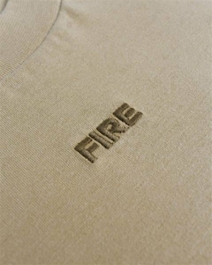 CAMISETA FIRE APPAREL BASICA SMALL LOGO - Ethnos Streetwear