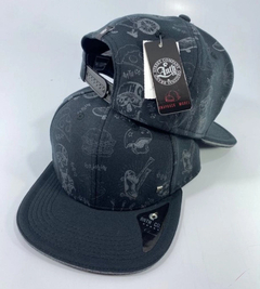 BONÉ ANTHCO 697 INFANTIL SNAPBACK PRETO