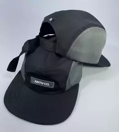 BONÉ ANTHCO 1571 STRAPBACK PRETO/CINZA