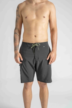 BERMUDA HANGLOOSE WAISTED HLBM060021 HIBRIDA PRETO - loja online