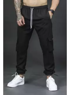 CALÇA BLACK TARG CARGO BLACK FIRE - Ethnos Streetwear