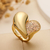 XR5074210 ANILLO AJUSTABLE CORAZÓN